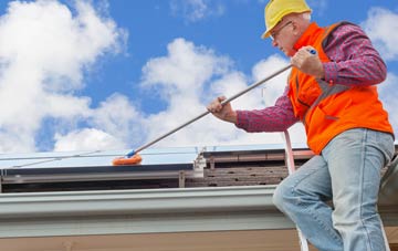 Duck End soft wash roof cleaning